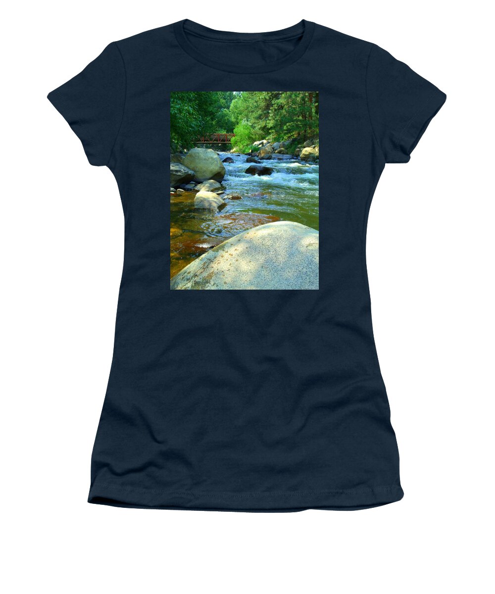 Big Thompson River Women's T-Shirt featuring the photograph We Remember by Jessica Myscofski