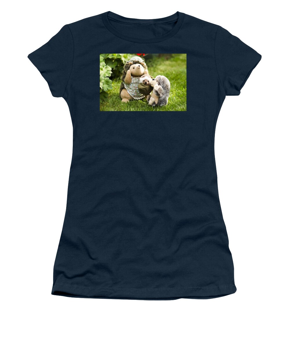 Mrs. Hedgie Women's T-Shirt featuring the photograph Welcome Brother by Spikey Mouse Photography