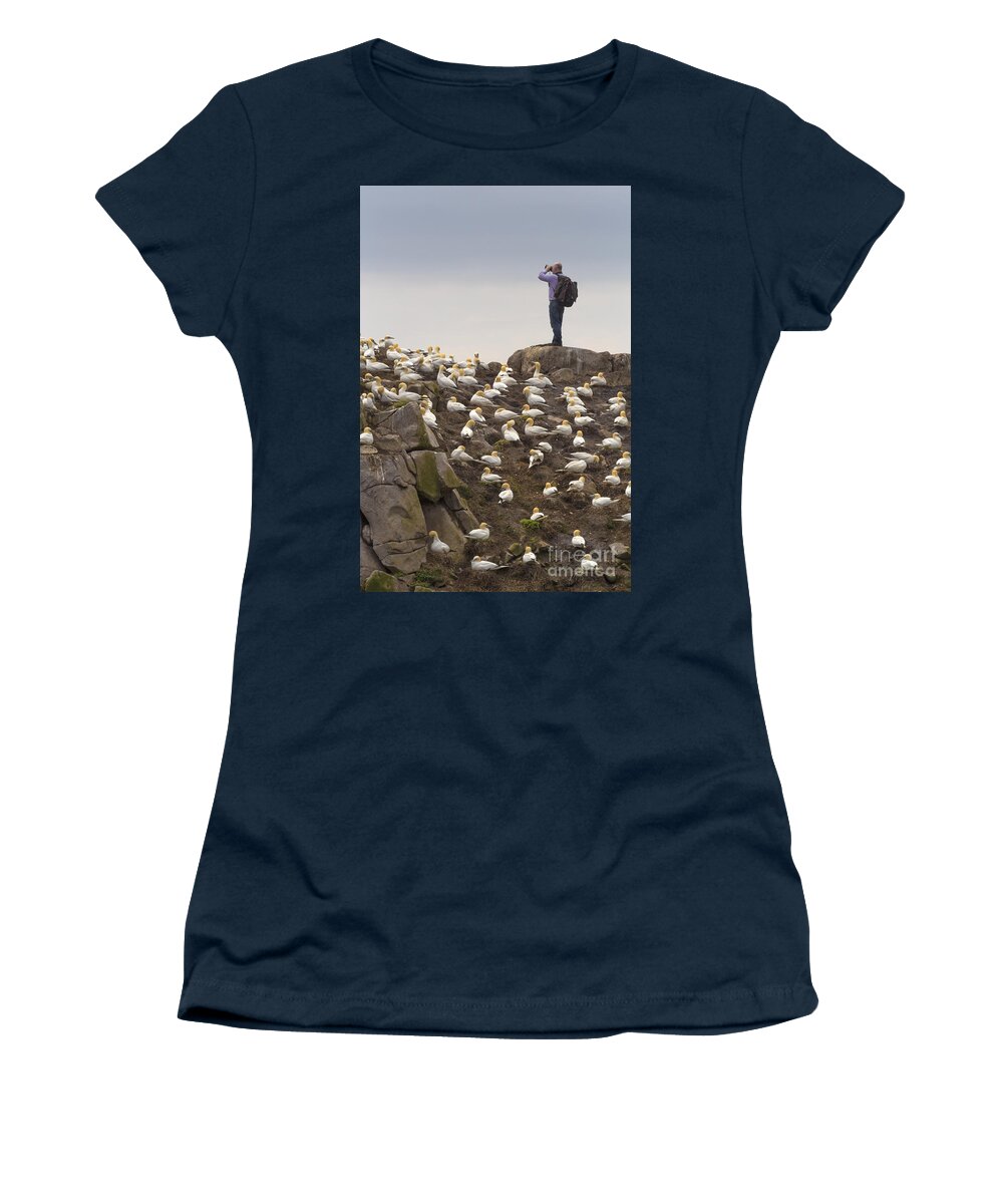 Adventure Women's T-Shirt featuring the photograph Welcome Explorers by Evelina Kremsdorf