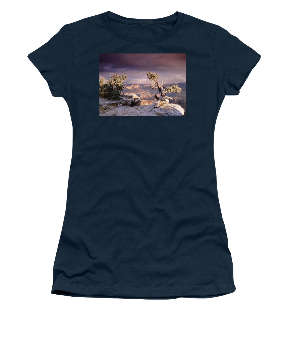 00173197 Women's T-Shirt featuring the photograph South Rim Of Grand Canyon #2 by Tim Fitzharris
