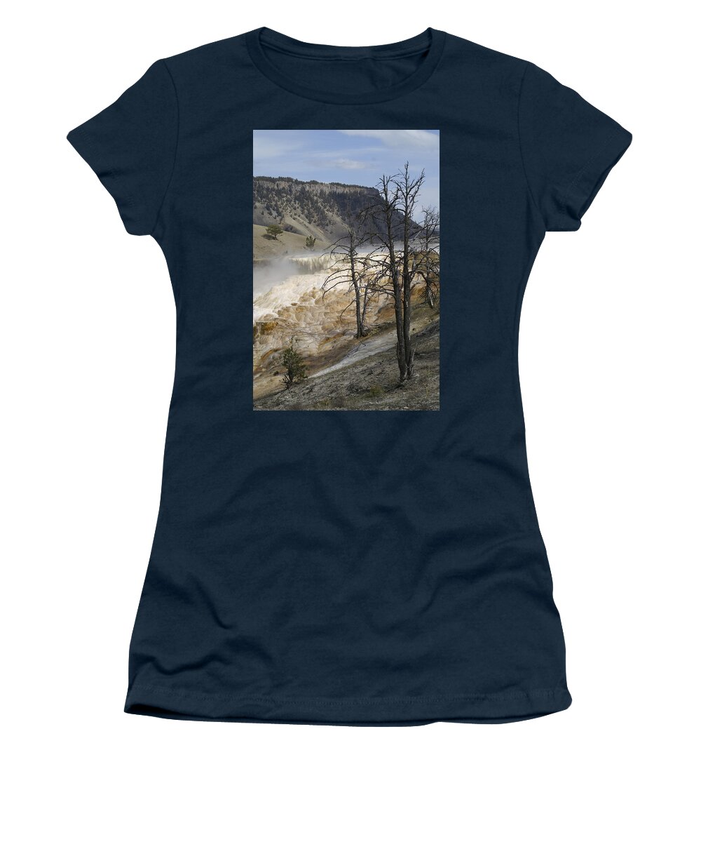 Yellowstone National Park Women's T-Shirt featuring the photograph Yellowstone Nat'l Park #3 by Henri Irizarri
