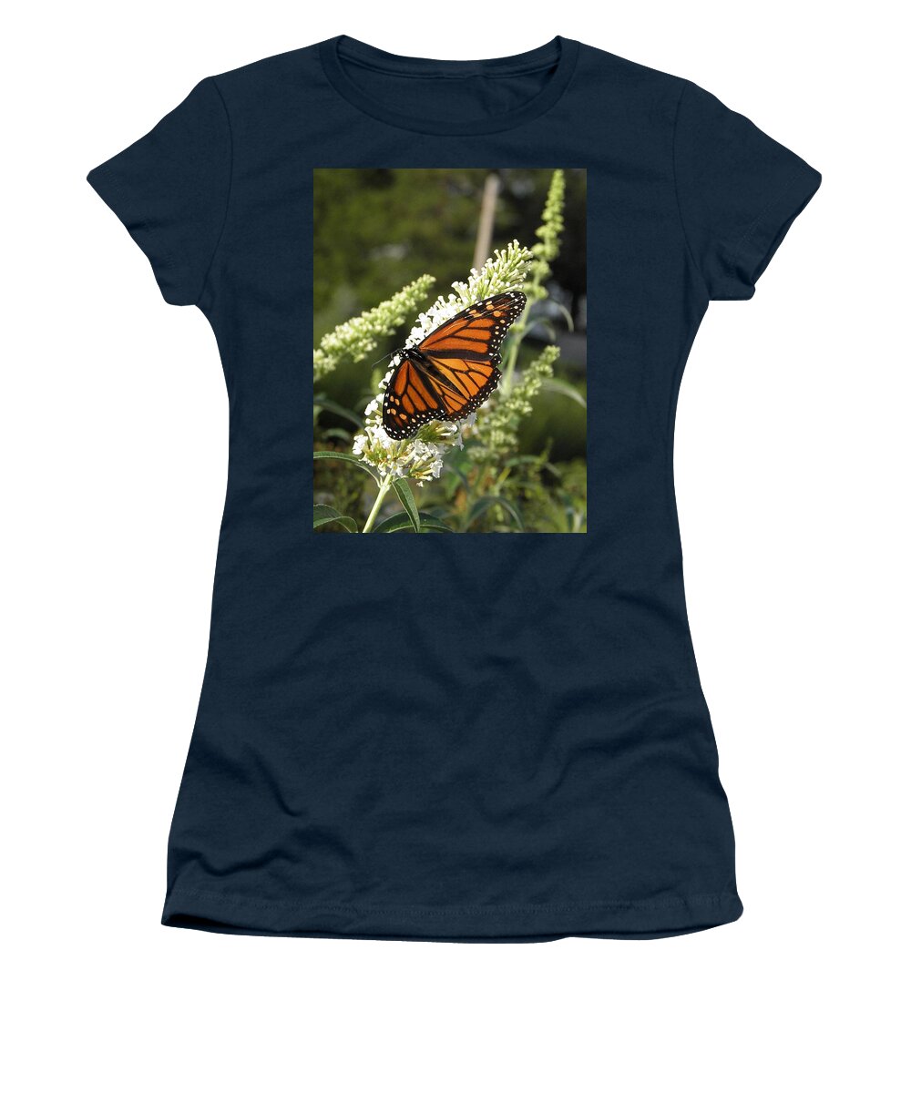 Monarch Women's T-Shirt featuring the photograph A Capture Of Beauty by Kim Galluzzo