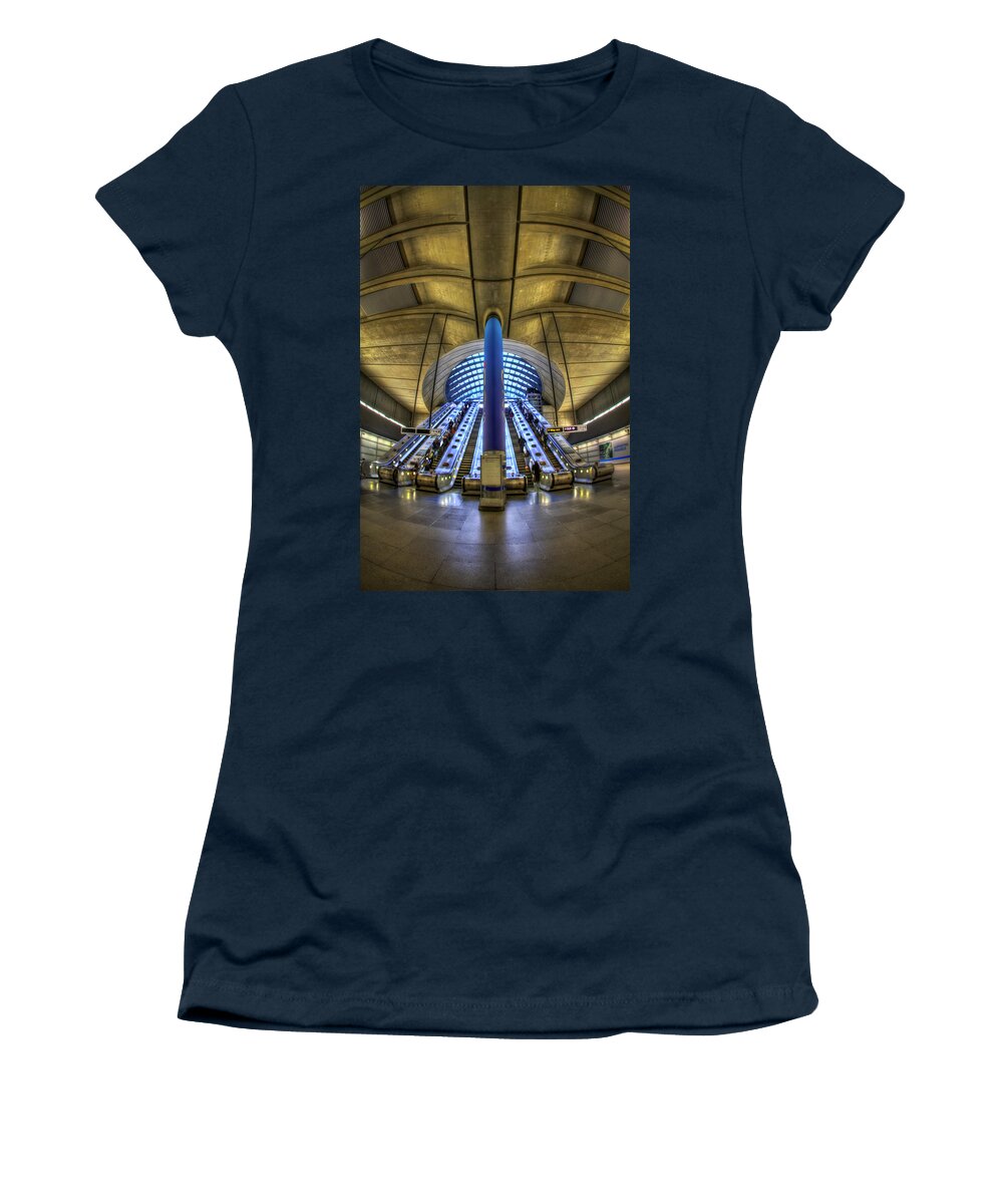 London Women's T-Shirt featuring the photograph Alien Landing by Evelina Kremsdorf