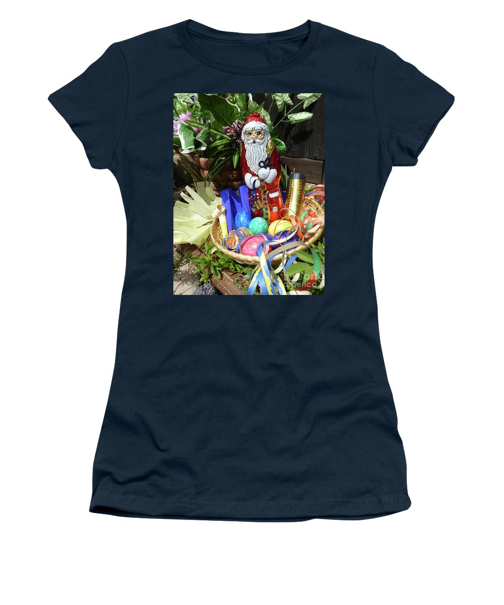Christmas Women's T-Shirt featuring the photograph All for one and one for all by Eva-Maria Di Bella