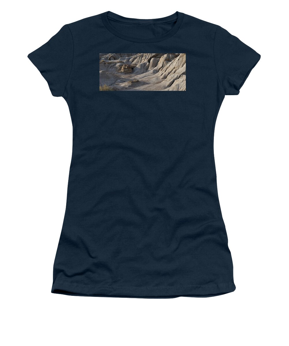 Alberta Women's T-Shirt featuring the photograph Badlands Alberta by David Kleinsasser