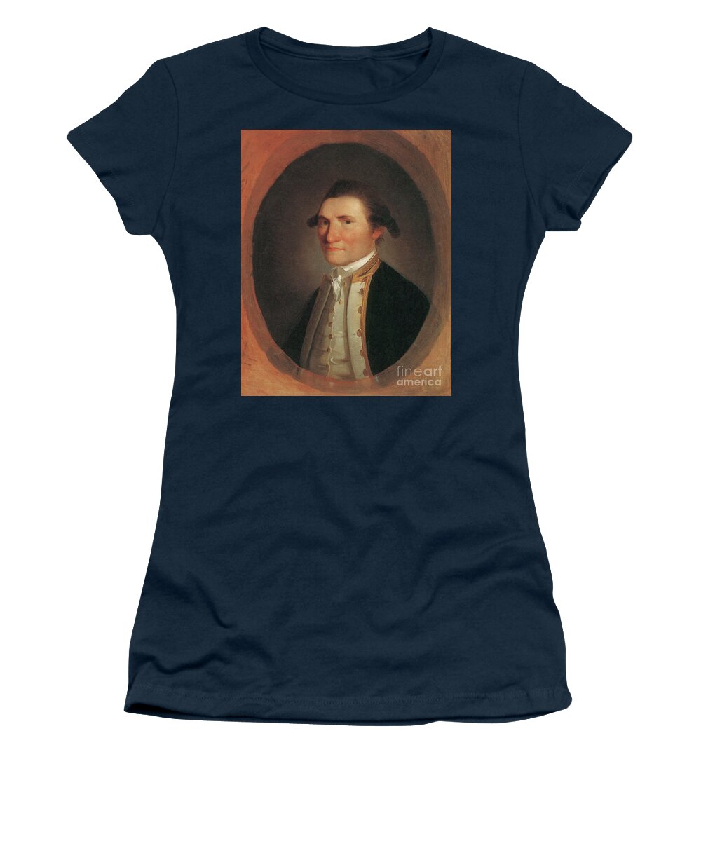 Captain James Cook, English Explorer Women\'s T-Shirt by Photo Researchers -  Pixels