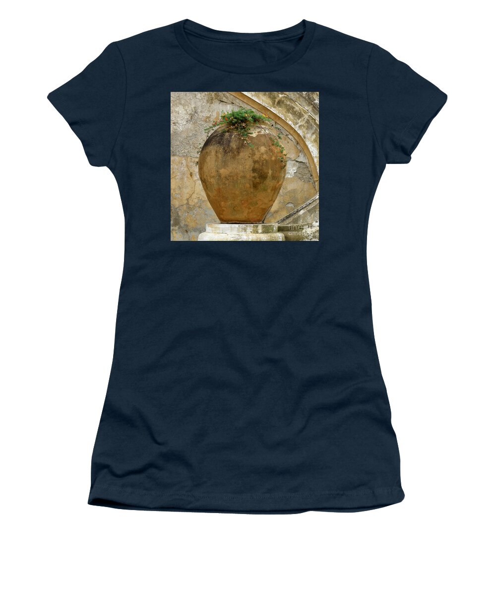 clay Pot Women's T-Shirt featuring the photograph Clay Pot by Lainie Wrightson