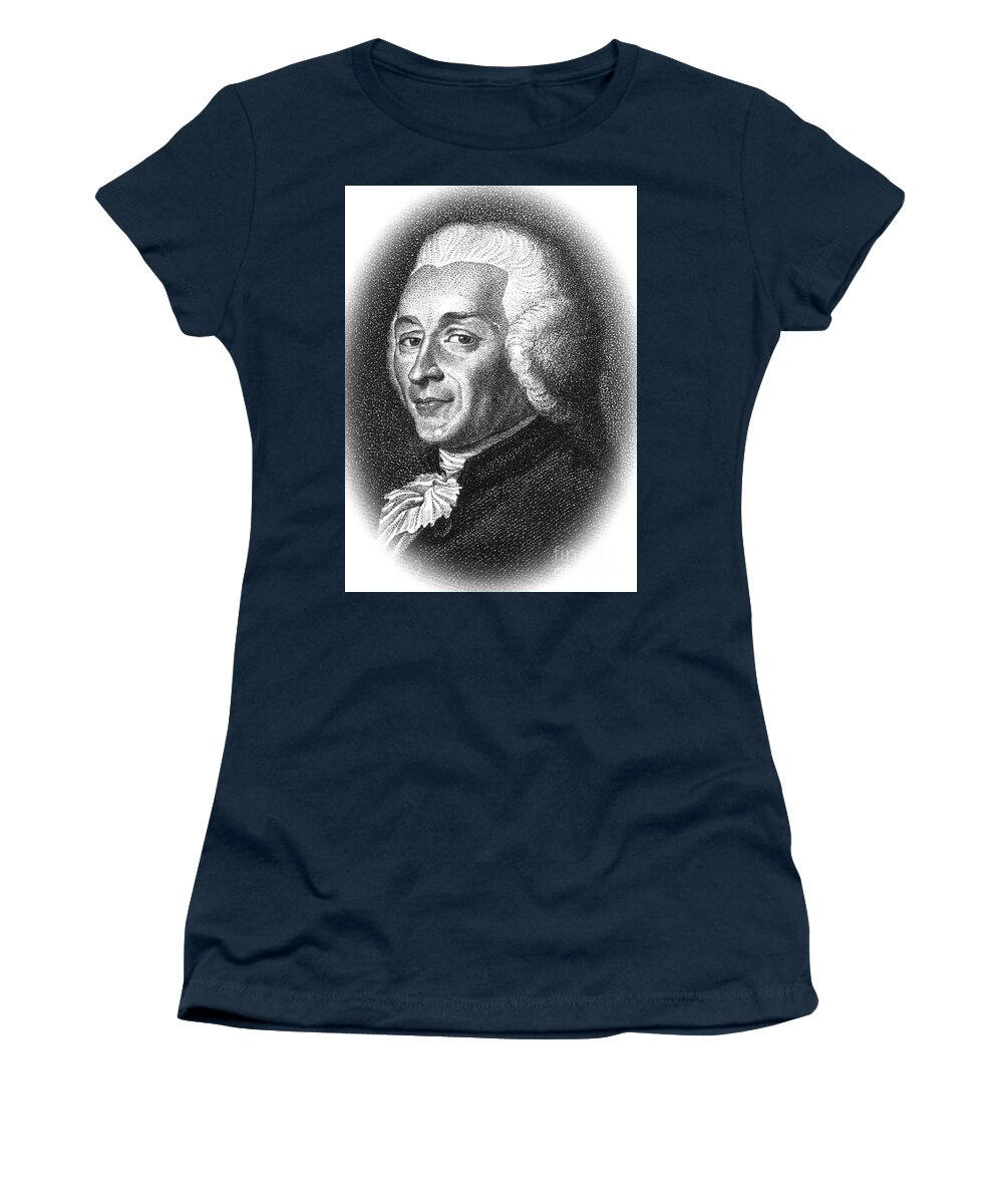 Science Women's T-Shirt featuring the photograph Joseph-ignace Guillotin, French by Science Source