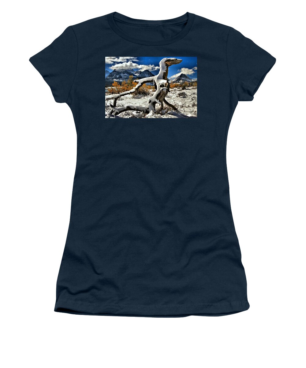 Dinosaur Women's T-Shirt featuring the photograph Jurassic Park by Adam Jewell