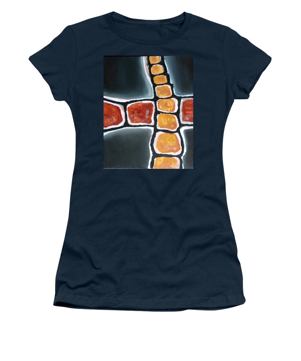 Australian Art Women's T-Shirt featuring the painting Kingdom by Giro Tavitian