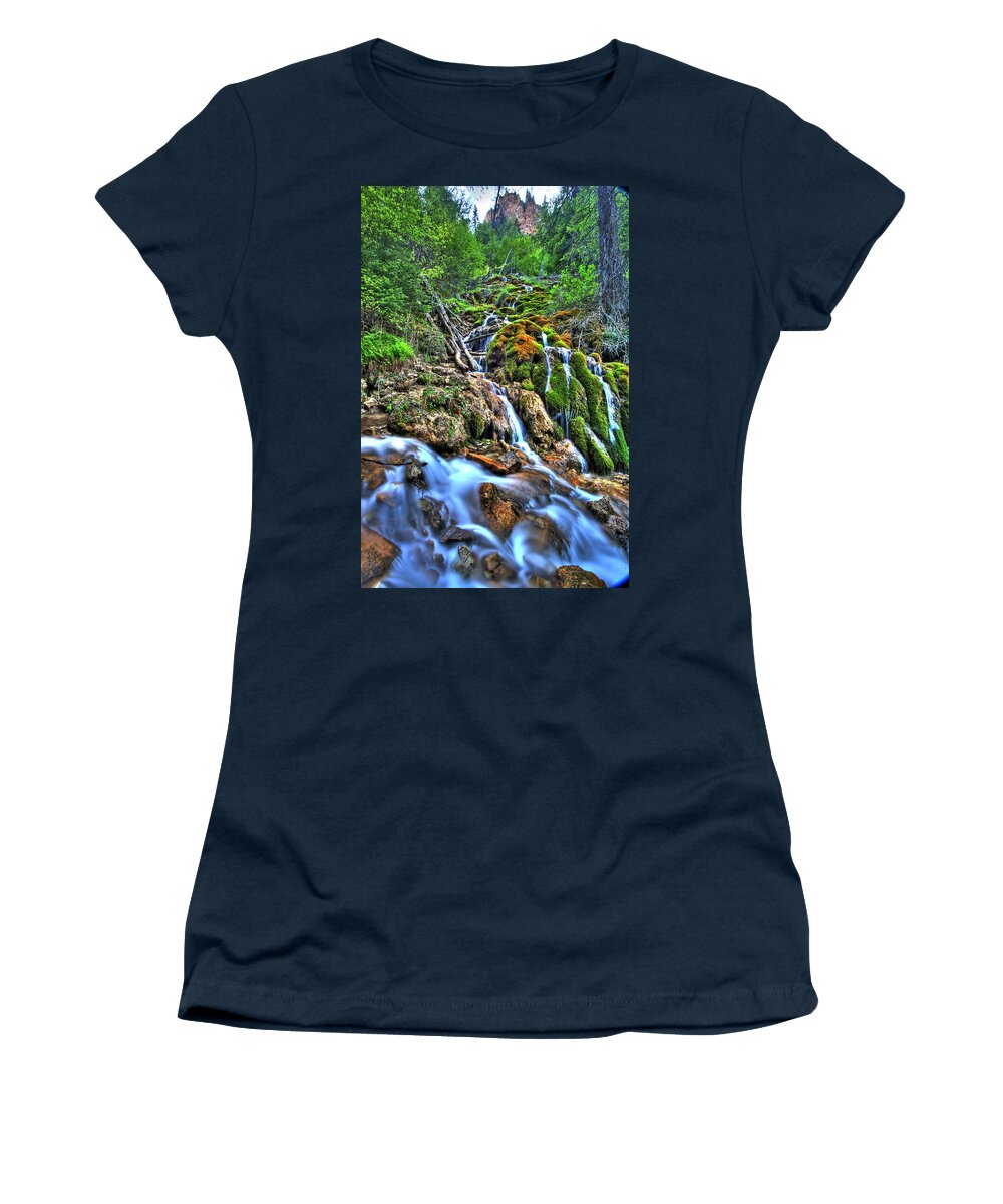 Colorado Women's T-Shirt featuring the photograph Lake Cascade by Scott Mahon