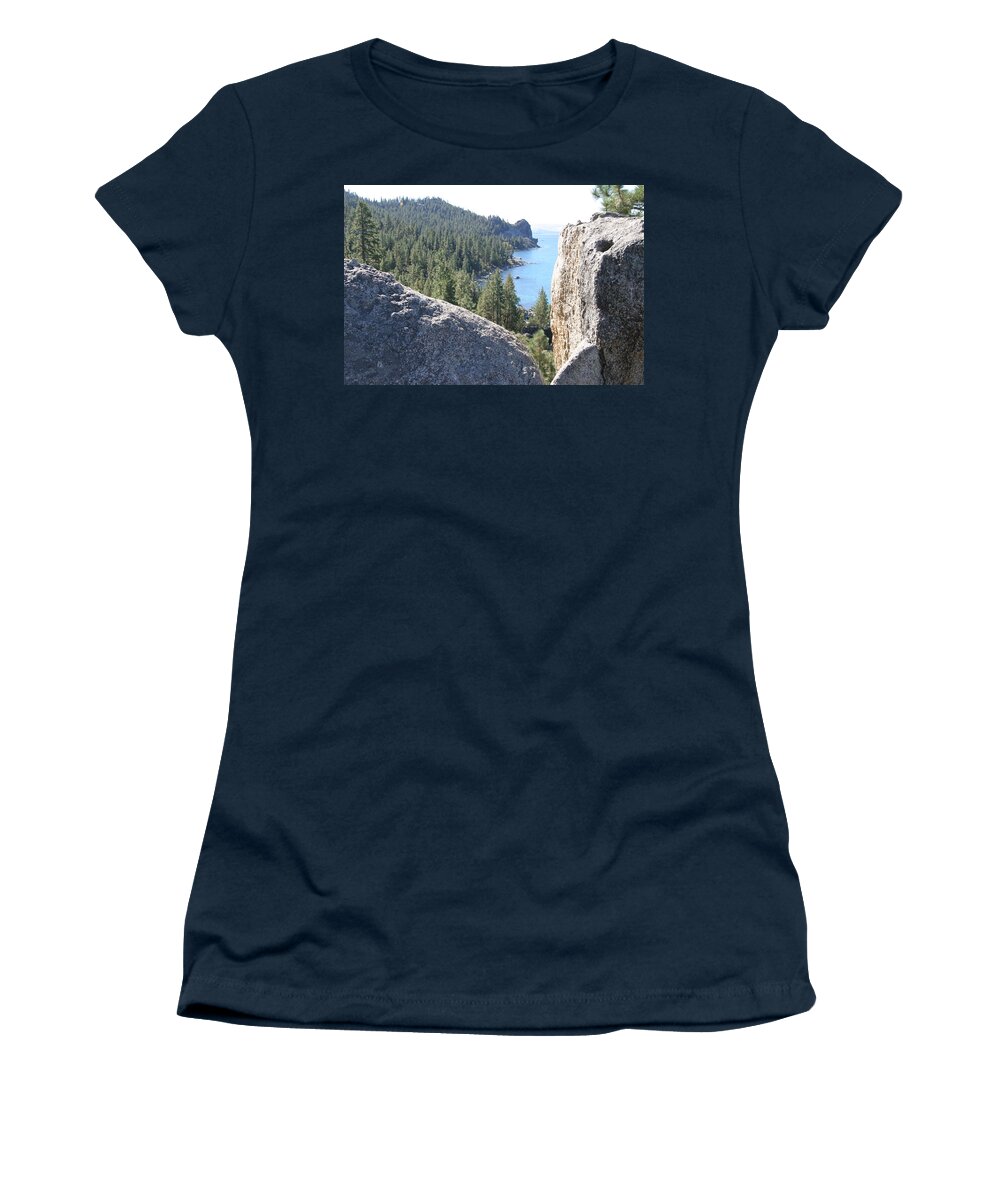 Trees Women's T-Shirt featuring the photograph Lake Tahoe by Anthony Trillo