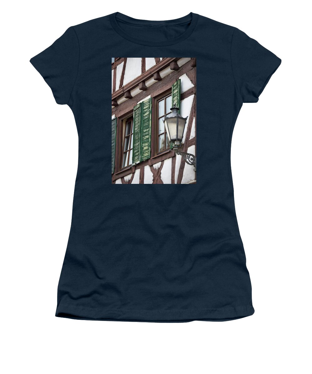 Germany Women's T-Shirt featuring the photograph Old World Charm by Debbie Karnes