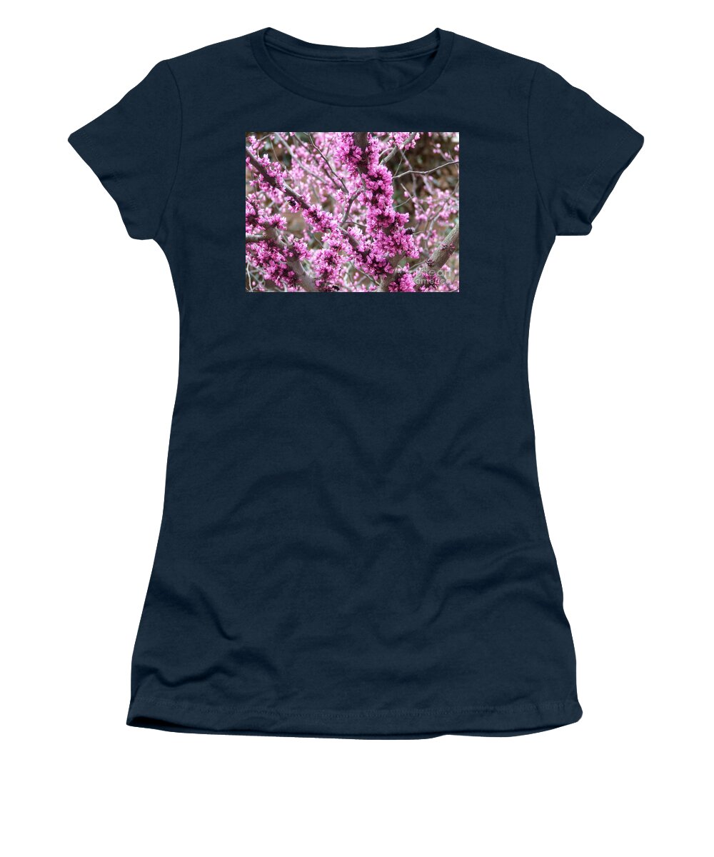 Pink Women's T-Shirt featuring the photograph Pink flower by Andrea Anderegg