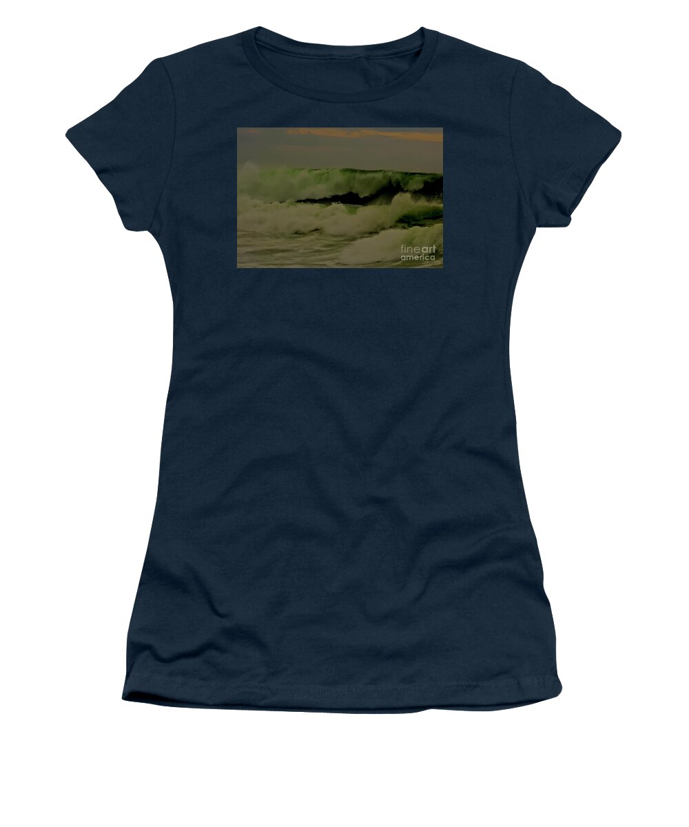 Powlet River Women's T-Shirt featuring the photograph Stormy Morning 5 by Blair Stuart