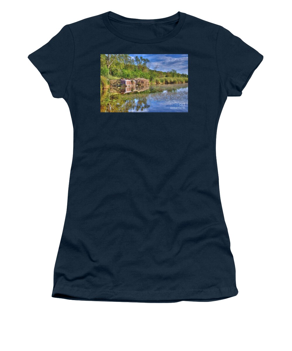 Swamp Women's T-Shirt featuring the photograph Swamp by Dejan Jovanovic