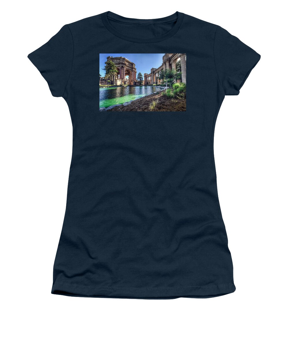 Palace Women's T-Shirt featuring the photograph The Palace of Fine Arts by Everet Regal