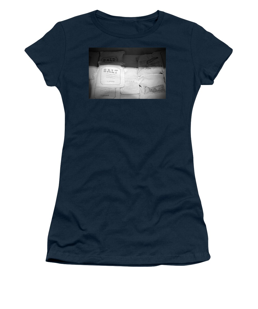 Shelf Women's T-Shirt featuring the photograph The Spice Shelf by Holly Blunkall