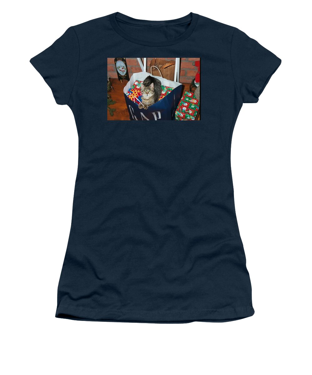 Kitten Women's T-Shirt featuring the photograph These Are Mine by Kim Galluzzo
