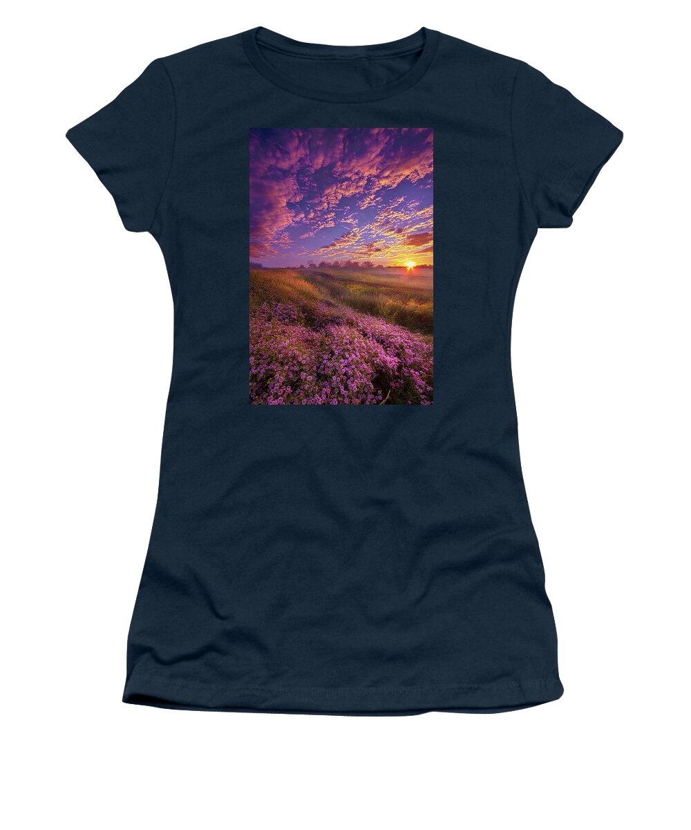 Travel Women's T-Shirt featuring the photograph All Joined As One #1 by Phil Koch