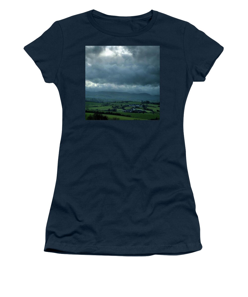 Leicagram Women's T-Shirt featuring the photograph An Irish Day #1 by Aleck Cartwright