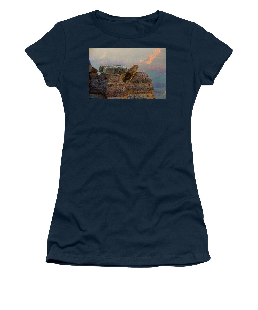 Balanced Women's T-Shirt featuring the photograph Balanced #1 by Terry Anderson