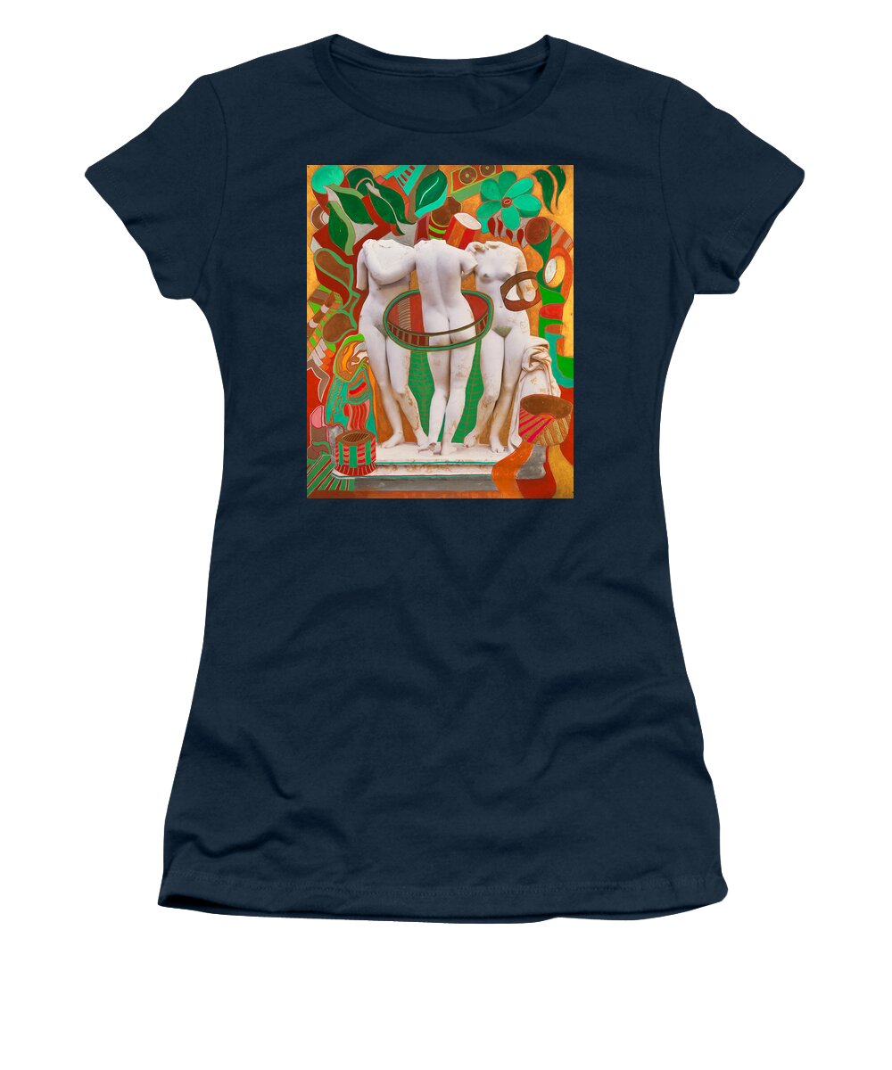 Pop Art Women's T-Shirt featuring the photograph Beauty Three by Steve Ladner