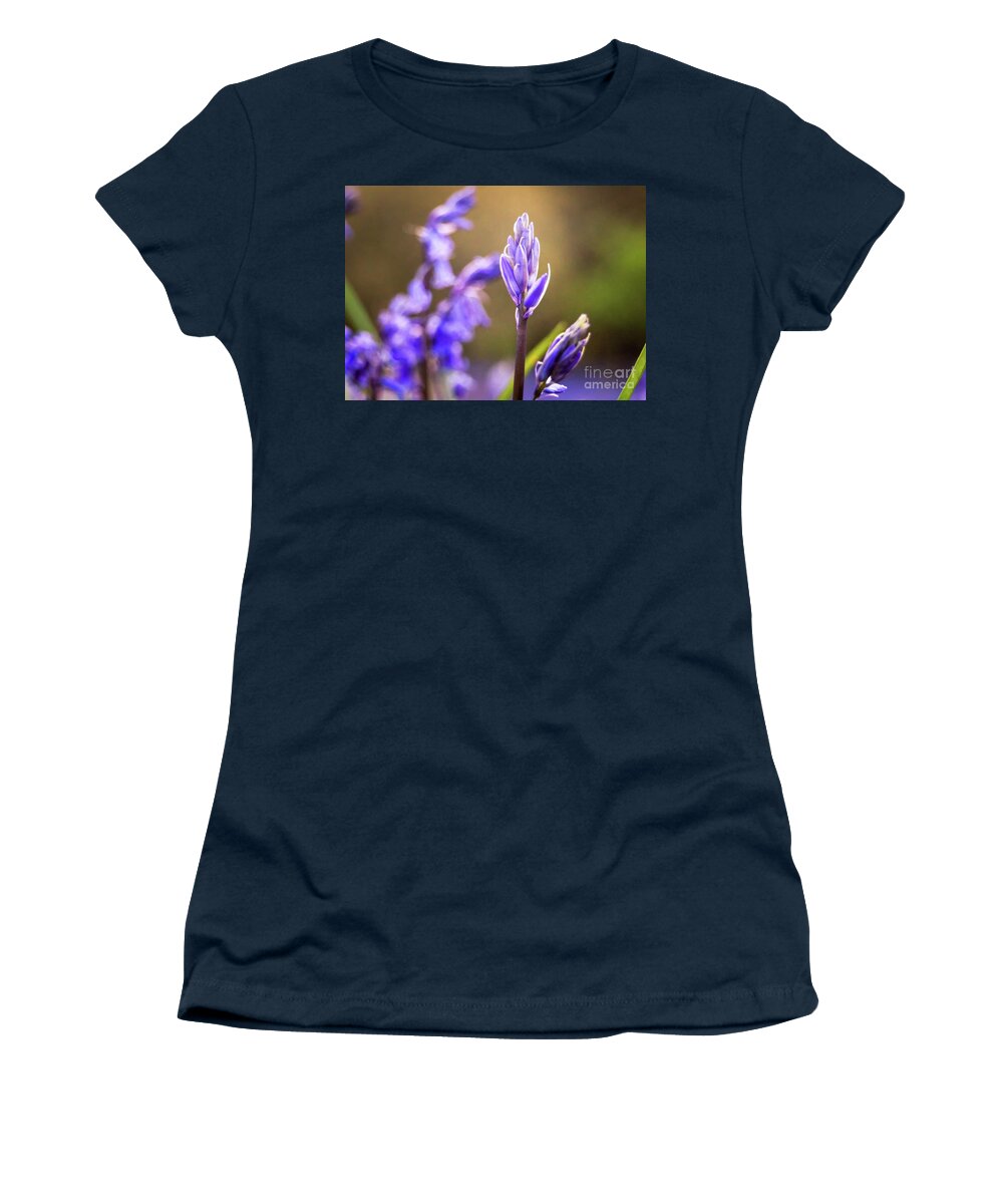 Mtphotography Women's T-Shirt featuring the photograph Bluebells by Mariusz Talarek