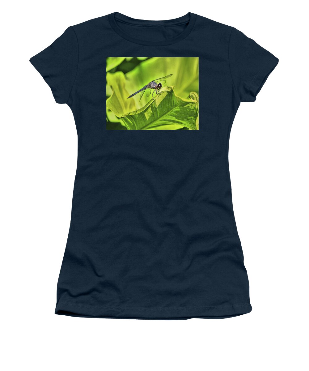 Dragon Fly Women's T-Shirt featuring the photograph Dragonfly #2 by Pat Cook