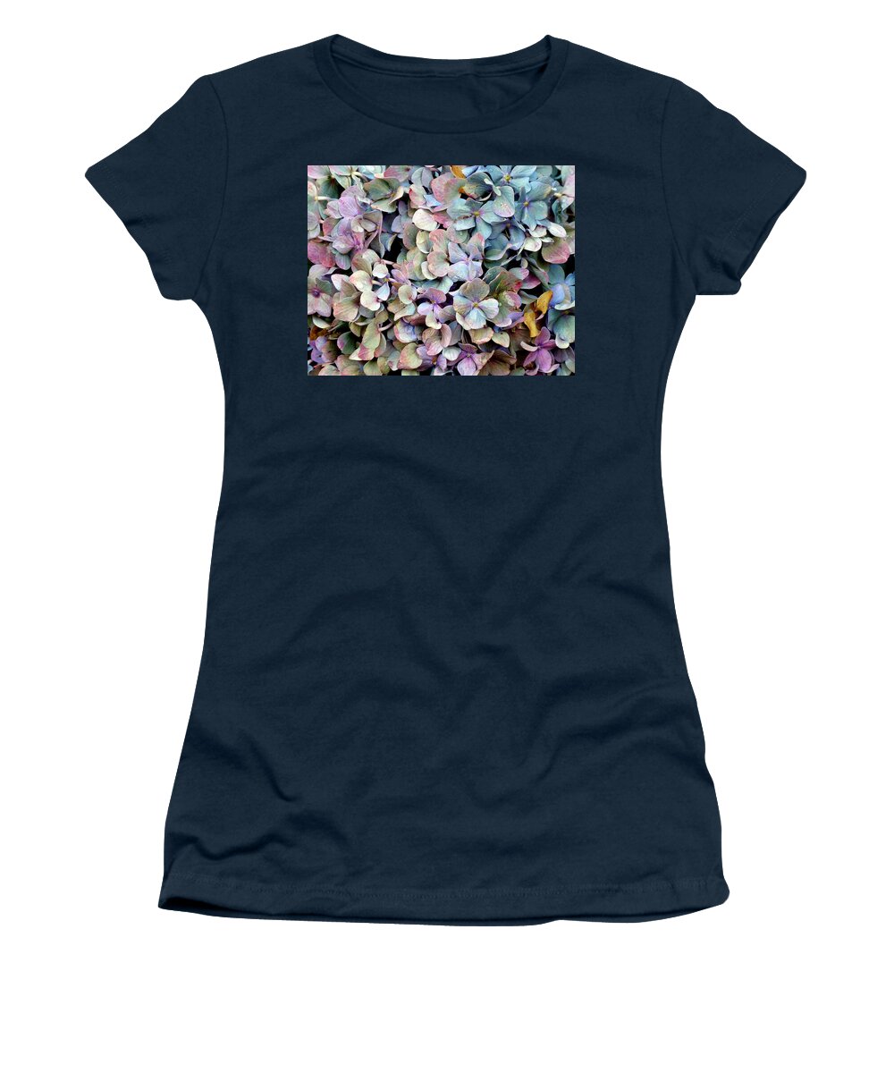 Hydrangea Women's T-Shirt featuring the photograph Hydrangea Photograph #1 by Kimberly Walker