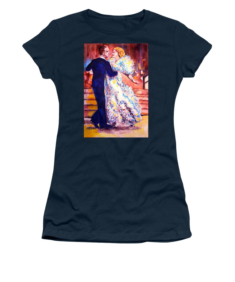 I'm In Heaven Women's T-Shirt featuring the painting I'm In Heaven #1 by Seth Weaver