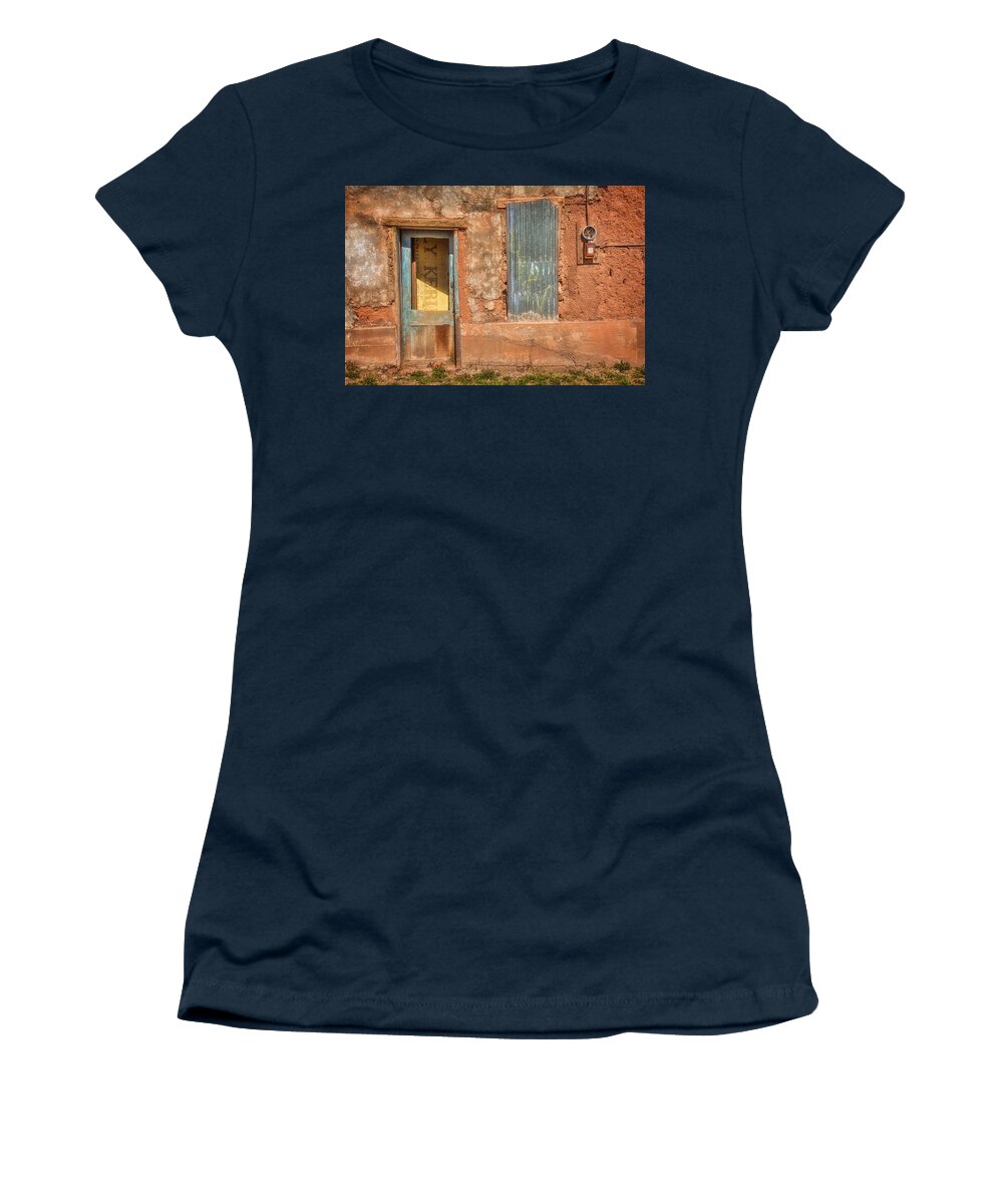 Adobe Women's T-Shirt featuring the photograph Old Adobe #3 by Diana Powell