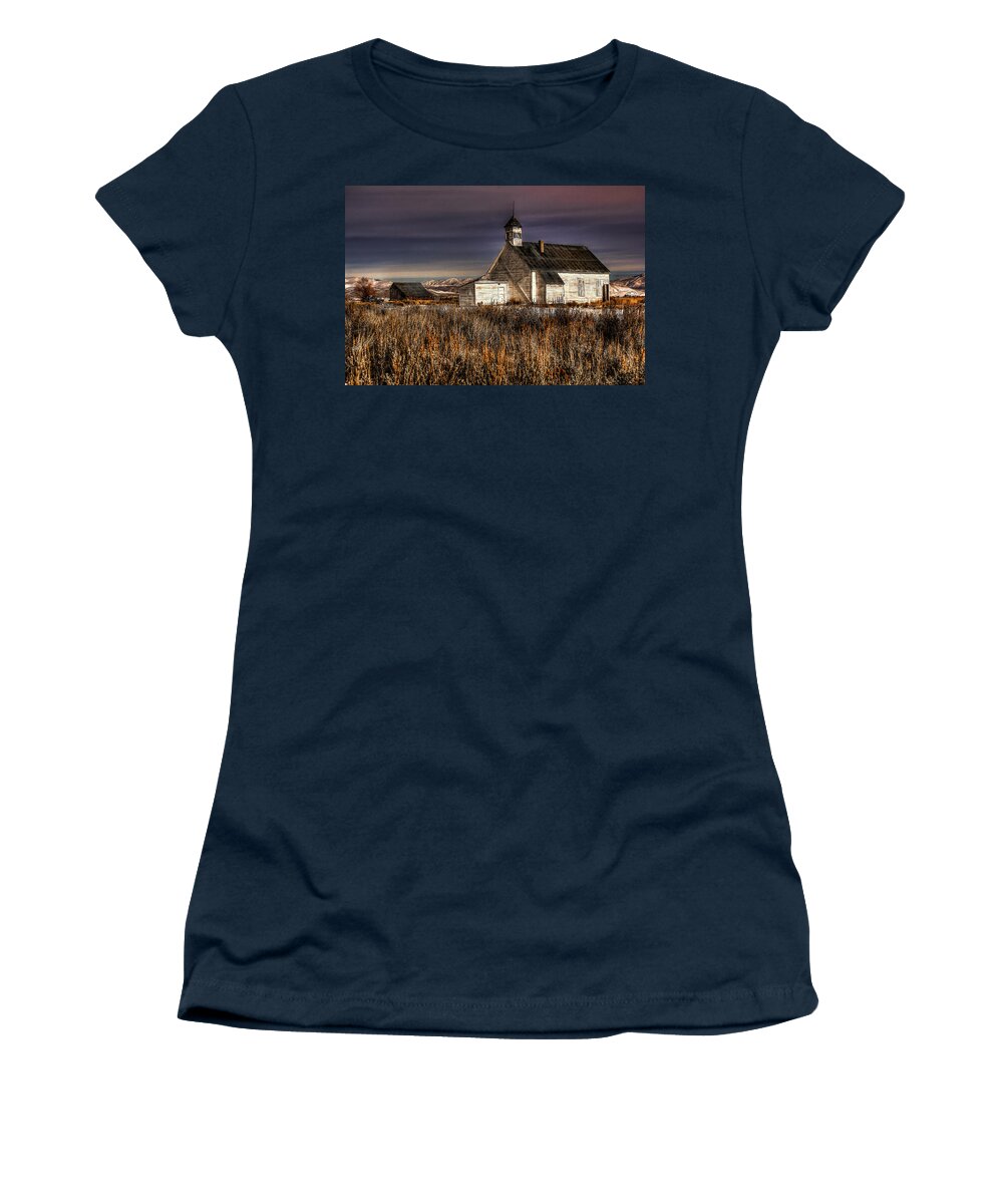 Corral Idaho Women's T-Shirt featuring the photograph Old School #1 by Ryan Smith