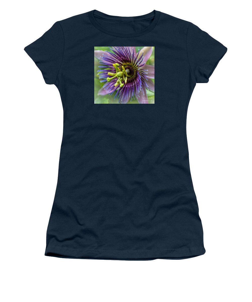 Nature Women's T-Shirt featuring the photograph Purple Passion by George Kenhan