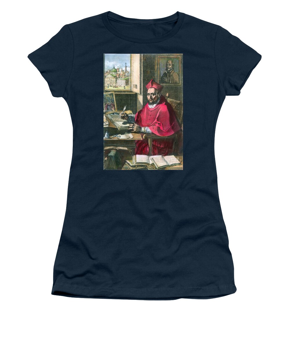 16th Century Women's T-Shirt featuring the photograph Saint Robert Bellarmine #2 by Granger