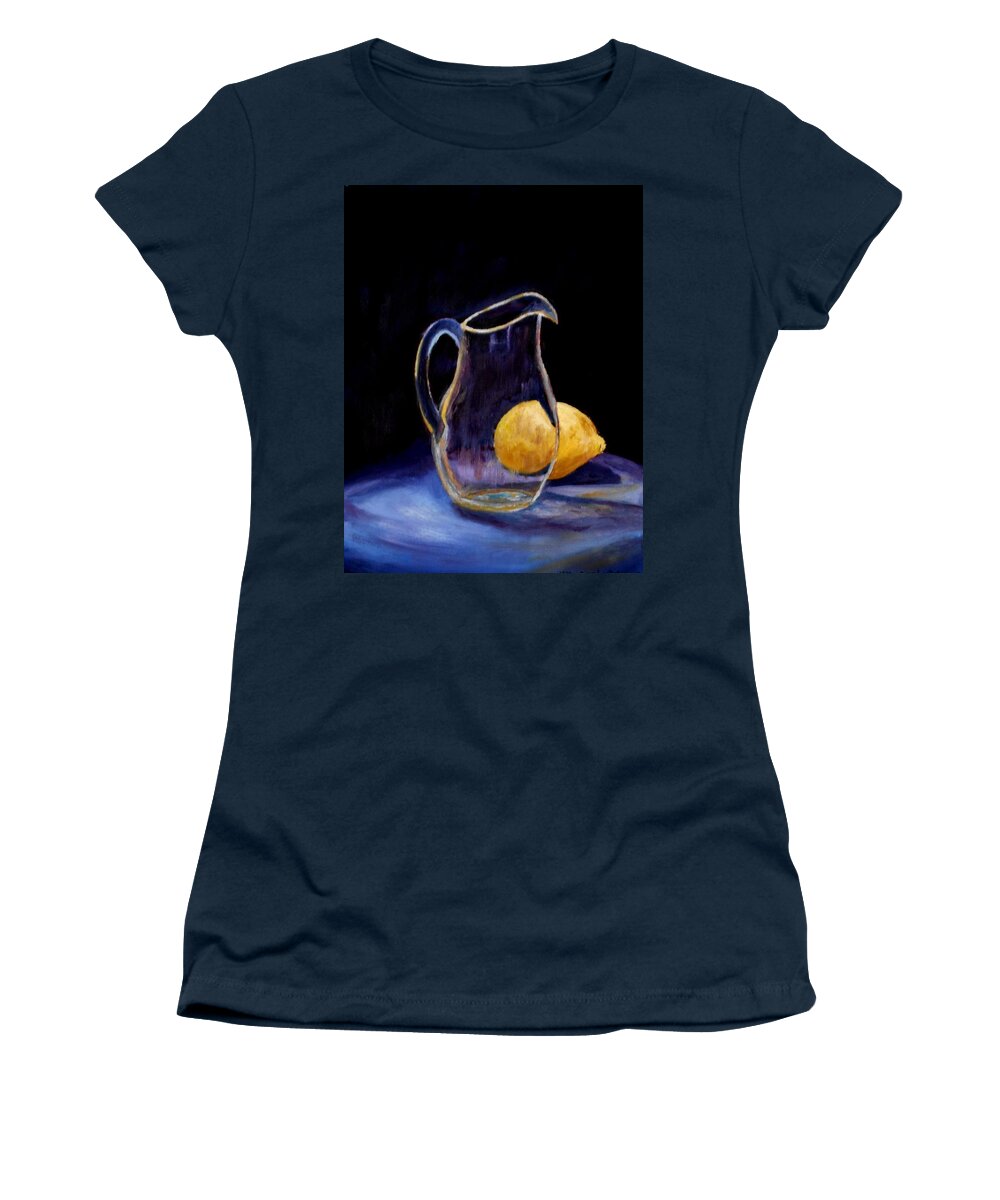 Still Life Women's T-Shirt featuring the painting Still life #1 by Konstantinos Charalampopoulos