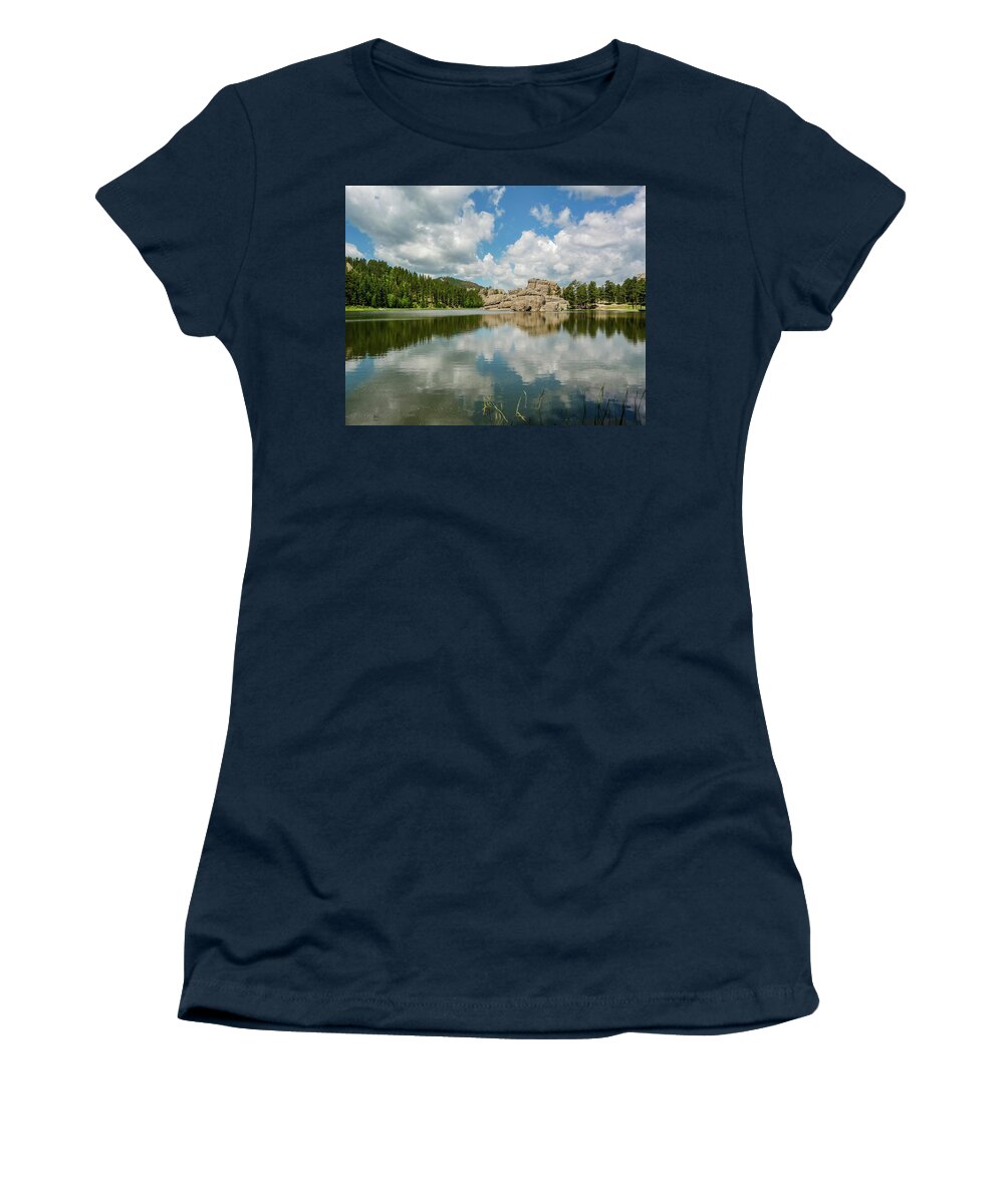 Sylvan Lake Women's T-Shirt featuring the photograph Sylvan Lake #1 by Joe Kopp