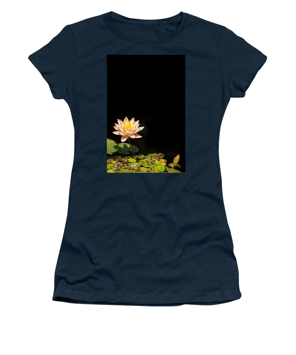 Cleveland Women's T-Shirt featuring the photograph Water Lily #1 by Stewart Helberg