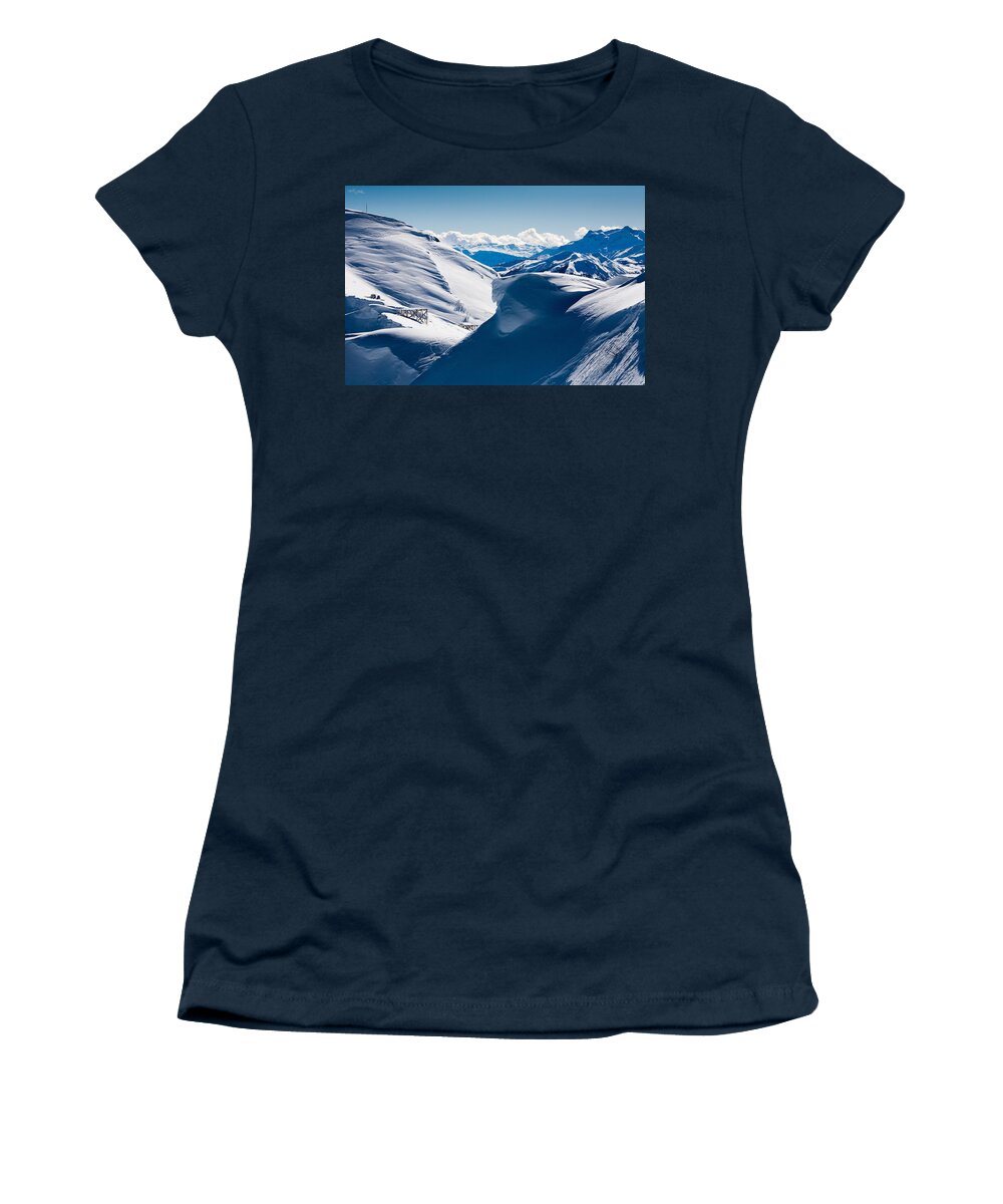 Mountain Women's T-Shirt featuring the photograph Mountain #104 by Jackie Russo