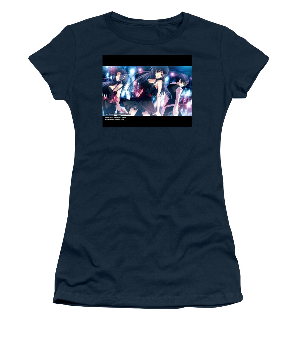 Idolm@ster Women's T-Shirt featuring the digital art iDOLM@STER #11 by Maye Loeser