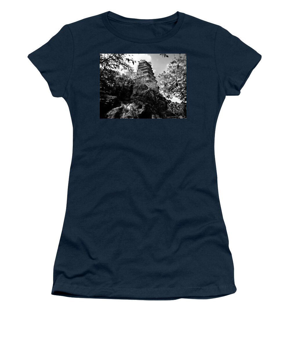 China Women's T-Shirt featuring the photograph China Guilin landscape scenery photography #15 by Artto Pan
