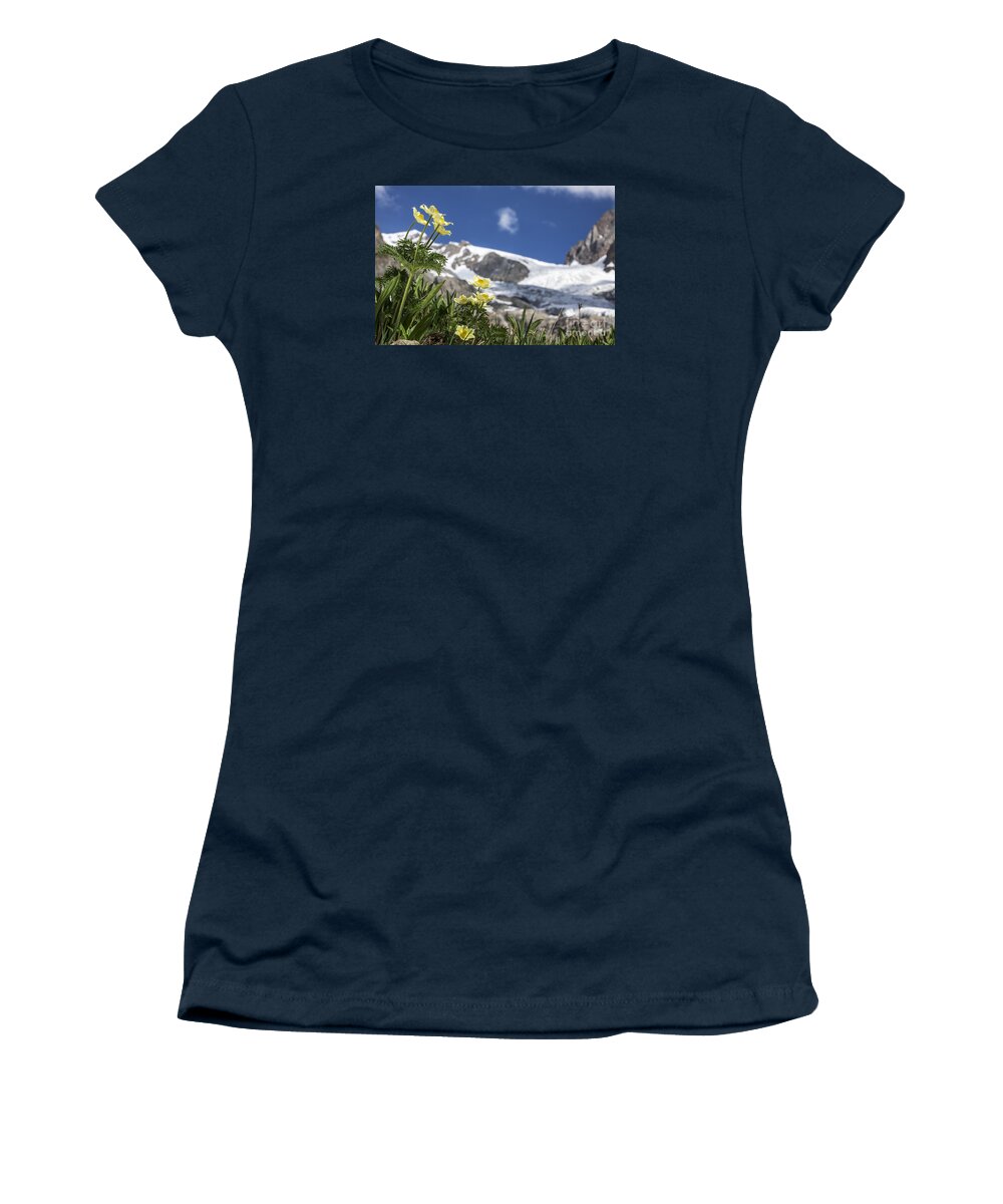 Yellow Women's T-Shirt featuring the photograph 150622p353 by Arterra Picture Library