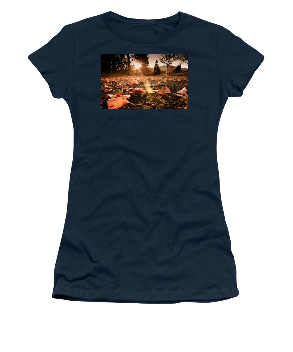 Fall Women's T-Shirt featuring the photograph Fall #17 by Jackie Russo