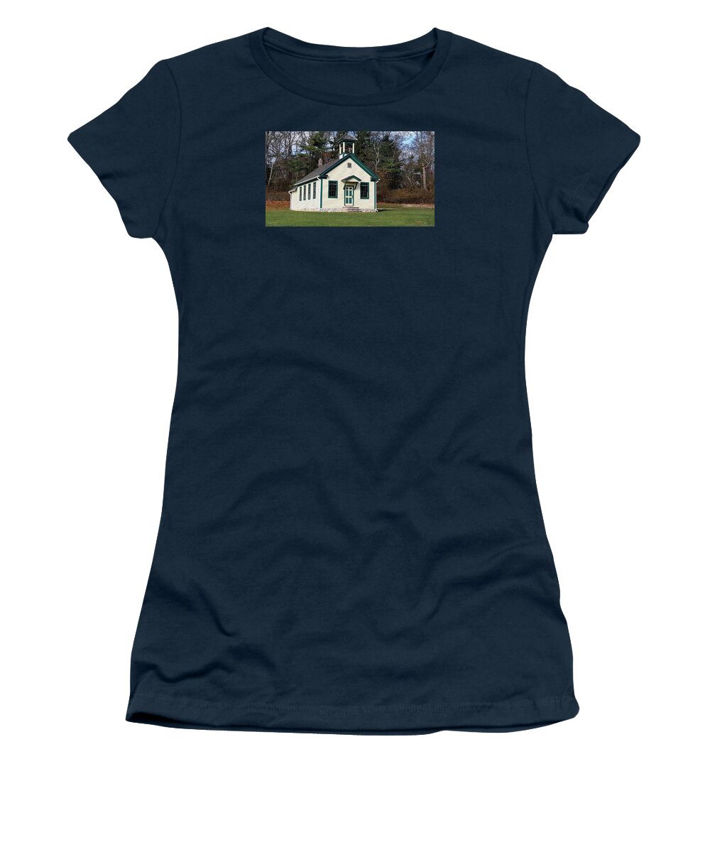 Architecture Women's T-Shirt featuring the photograph 1800's School House 1 by Rob Hans