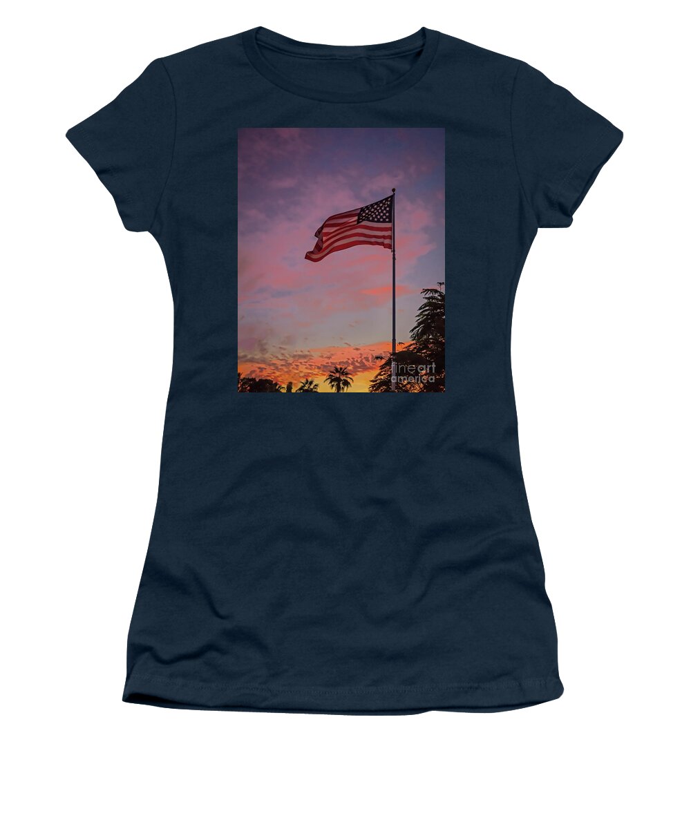Freedom Women's T-Shirt featuring the photograph Freedom #2 by Robert Bales