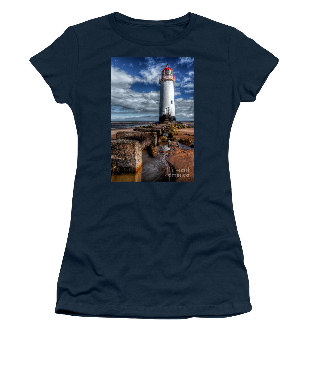  Beach Women's T-Shirt featuring the photograph House of Light #2 by Adrian Evans