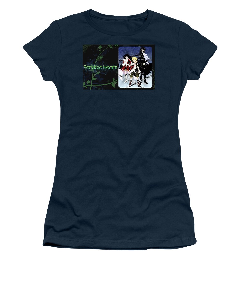 Pandora Hearts Women's T-Shirt featuring the digital art Pandora Hearts #2 by Maye Loeser