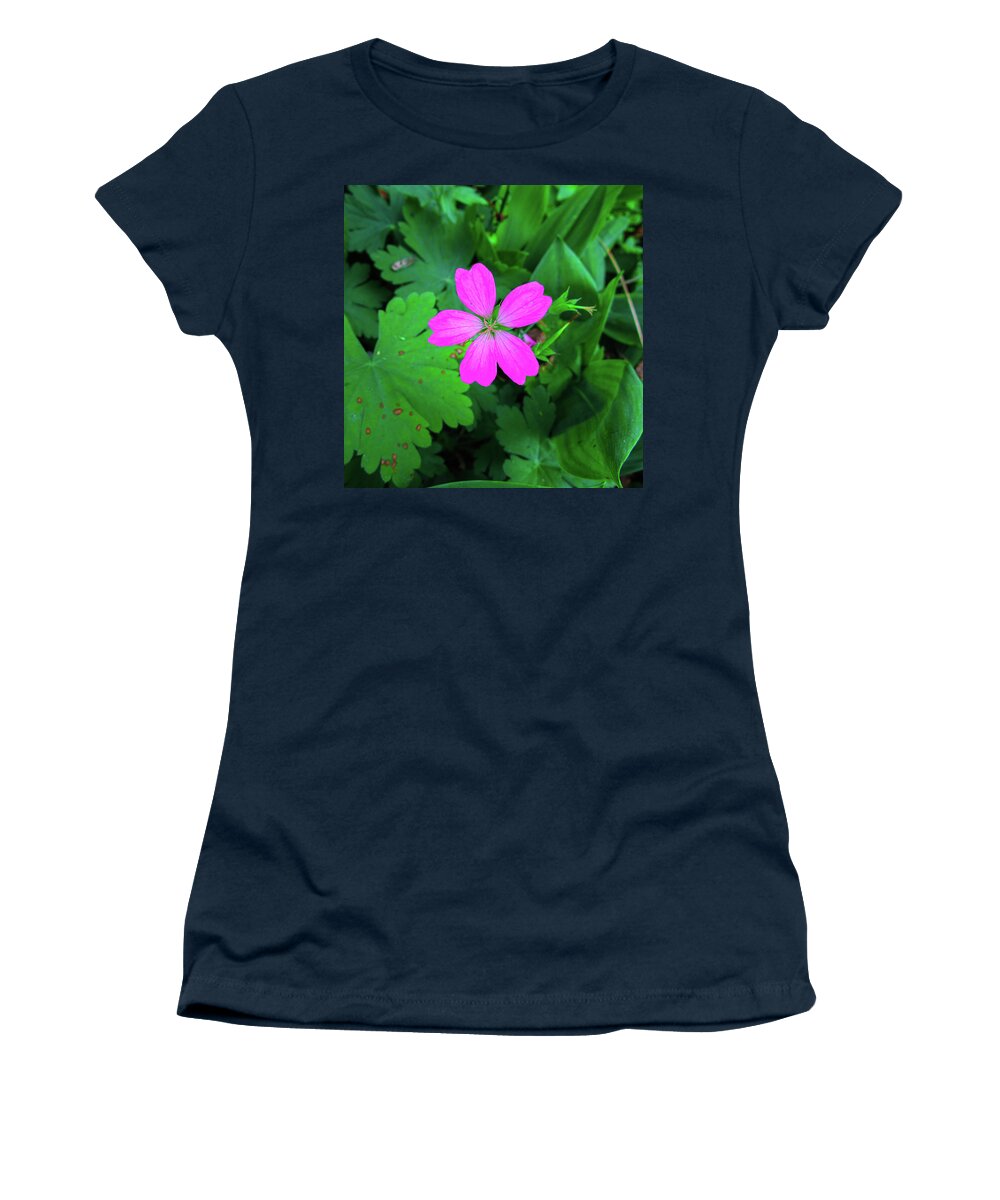 Flower Women's T-Shirt featuring the photograph Single Flower #2 by Cesar Vieira