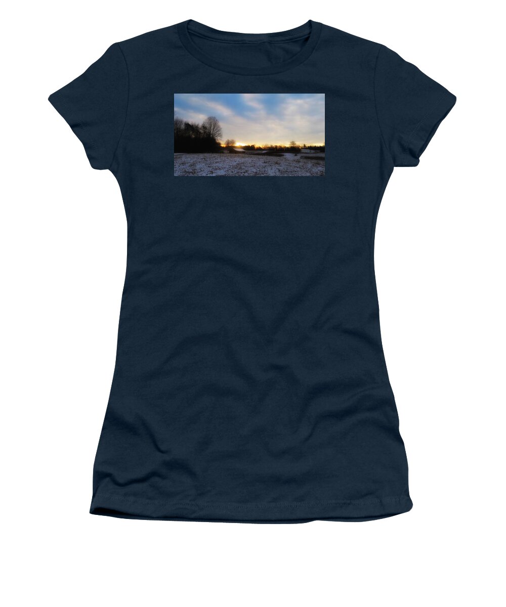 Sunrise Women's T-Shirt featuring the photograph Sunrise #24 by Jackie Russo