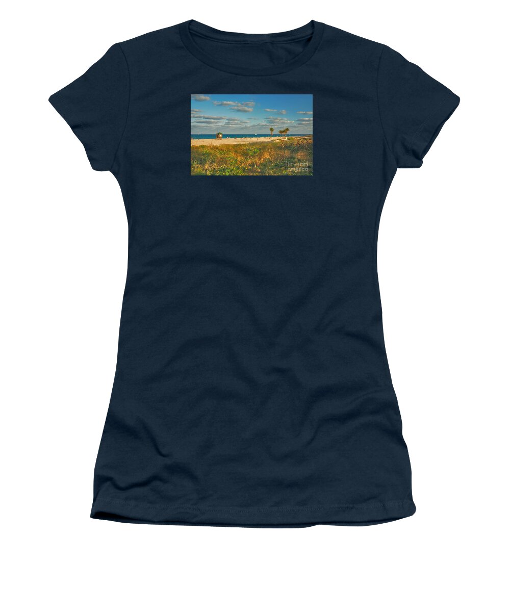 Singer Island Women's T-Shirt featuring the photograph 29- Greetings From Sunny Singer Island by Joseph Keane